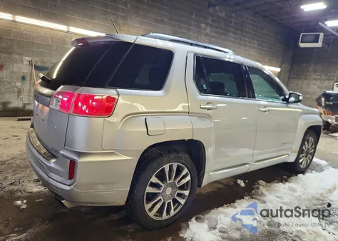 2017 GMC Terrain Denali from USA, damaged, VIN 2GKFLVE35H6223904